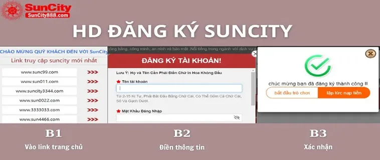 Bí Quyết Đăng Ký Suncity Thành Công Chỉ Trong 2 Phút